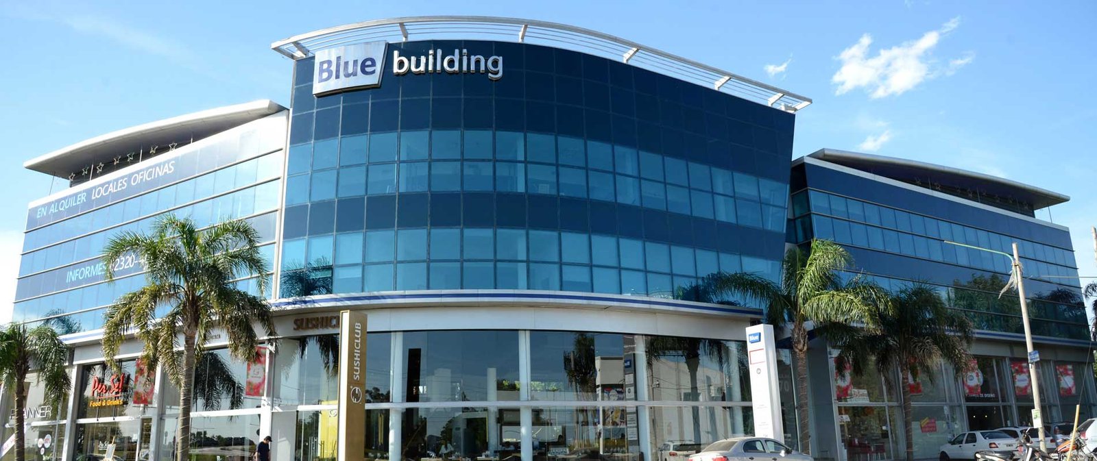 Blue Building